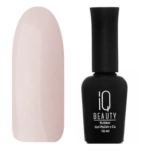 IQ BEAUTY Каучуковый гель-лак с кальцием №155 10 мл. Kaleidoscope Merry and bright