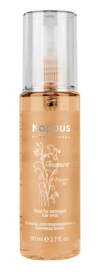 Kapous Флюид для поврежденных кончиков  волос "Treatment" 80 мл 