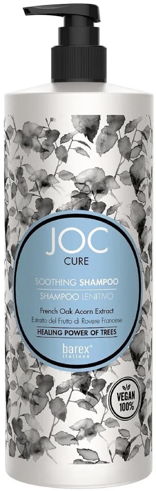 BAREX JOC CURE Шампунь успокаивающий с экстрактом желудя черешчатого дуба 1000мл