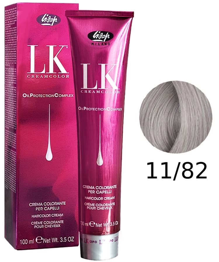 LK OPC 11/82 супер осветляющий блондин фиолетово-пепельный 100 мл