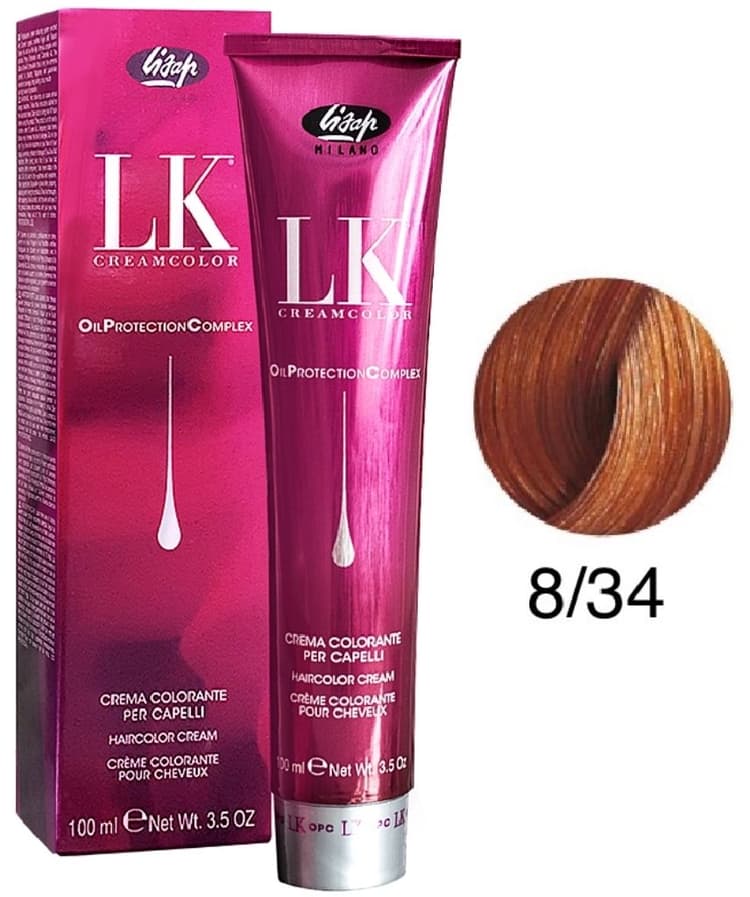 LK OPC 8/34 блондин золотисто-махагоновый 100 мл
