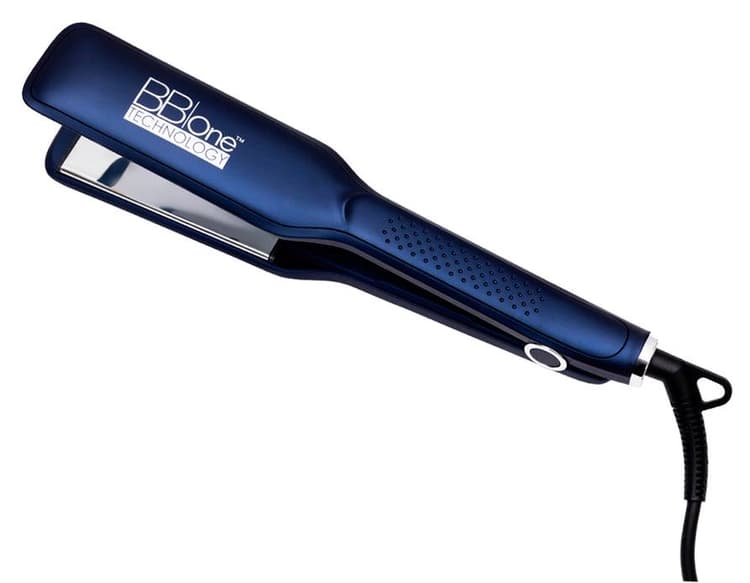 BB One Утюжок для волос Technology BR-119, 110х44 мм.,титановое покрытие, 140-230°С, цвет синий
