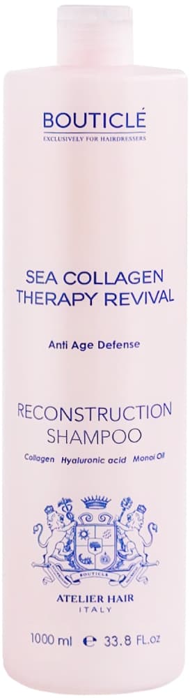 Bouticle ATELIER HAIR ANTI AGE Коллагеновый восстанавливающий шампунь 1000 мл