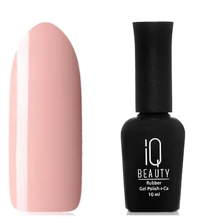 IQ BEAUTY Каучуковый гель-лак с кальцием №025 10 мл.