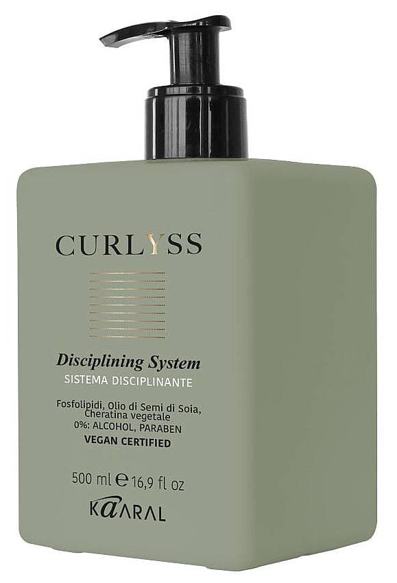 KAARAL CURLYSS Дисциплинирующий крем с Anti-frizz эффектом 500 мл.