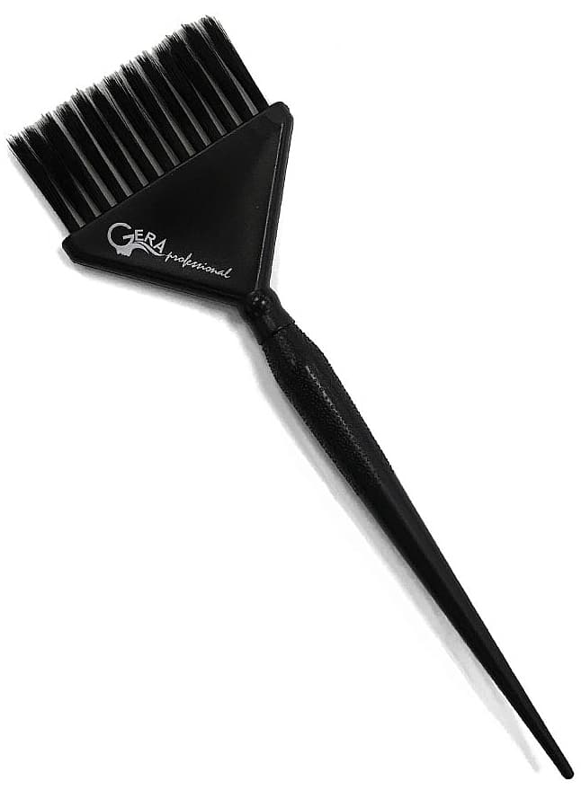 Gera Professional Кисть, мягкая щетина 13 рядов, цвет черный