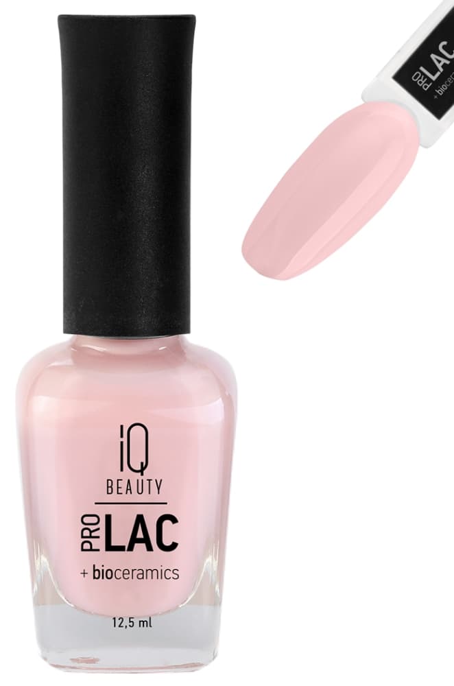 IQ BEAUTY PROLAC Лак для ногтей укрепляющий с биокерамикой 12.5 мл № 011
