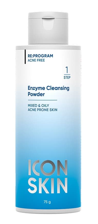 ICON SKIN RE:PROGRAM Очищающая энзимная пудра для умывания для комбинированной и жирной проблемной кожи 75 гр.