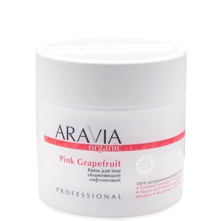 Aravia Organic Крем увлажняющий лифтинговый "Pink Grapefruit", 300 мл