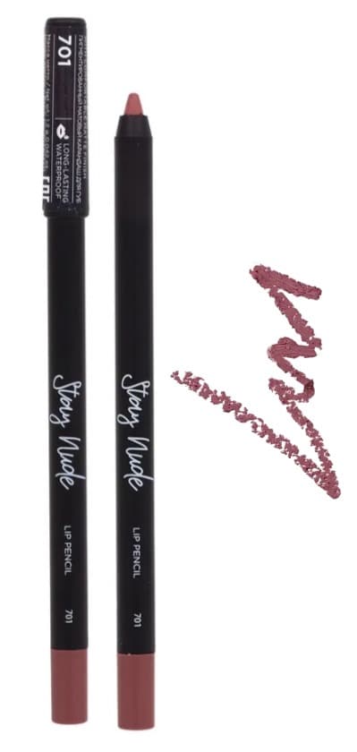 Parisa Карандаш для макияжа губ MATTE "Stay Nude" (701 roseship tea), 1,2 гр.