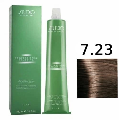 KAPOUS Studio S 7.23 бежевый перламутровый блонд 100 мл