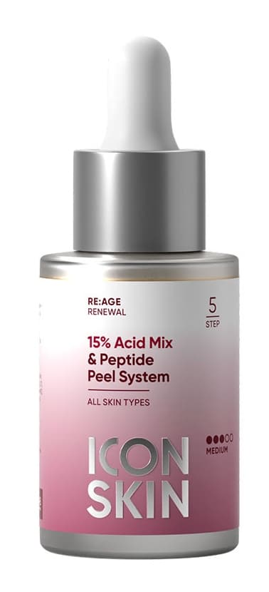 ICON SKIN RE:AGE RENEWAL Интенсивный пептидный пилинг 15% для всех типов кожи 30 мл
