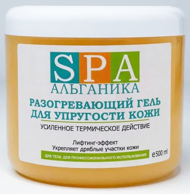 Альганика Разогревающий гель для упругости кожи 500 мл