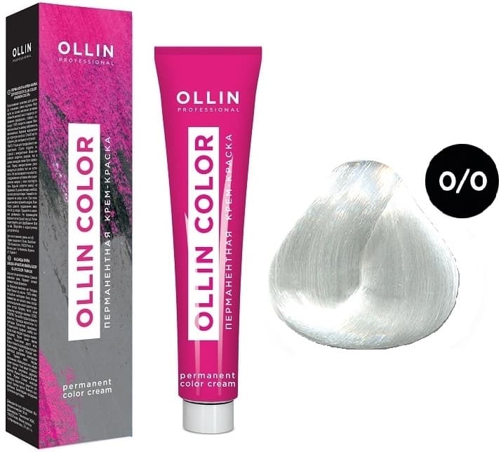 OLLIN COLOR  0/0 корректор нейтральный 60мл Перманентная крем-краска для волос
