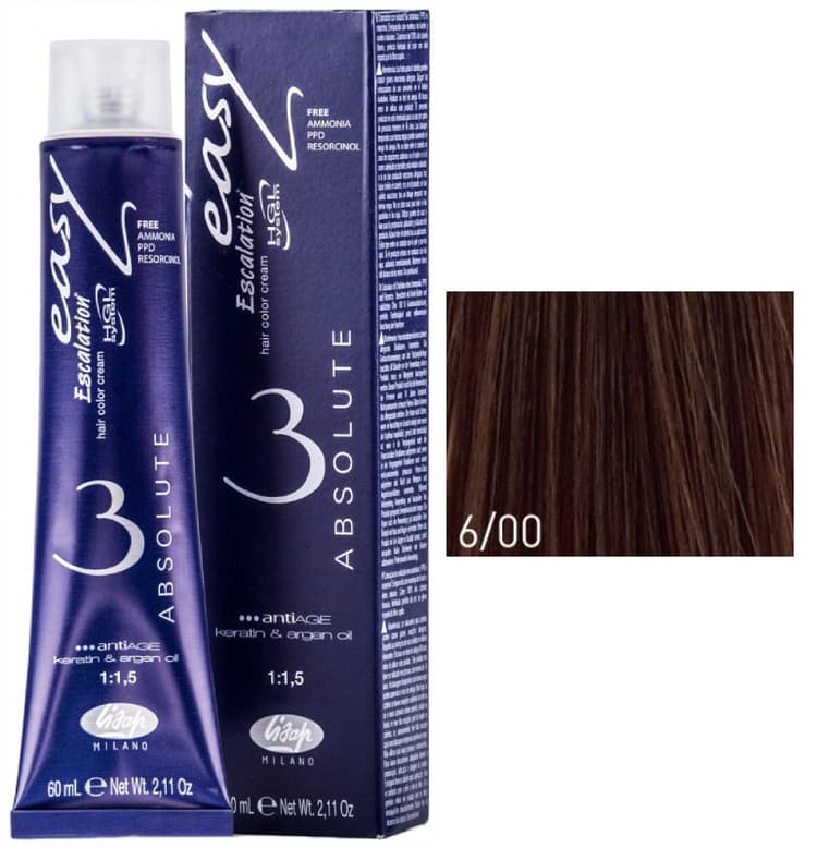 Lisap Absolute 6/00 темный блондин 60 мл