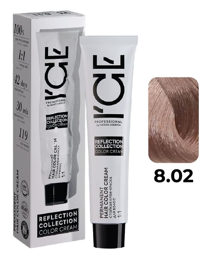 ICE Professional REFLECTION 8.02 светло-русый натурально-пепельный 60 мл