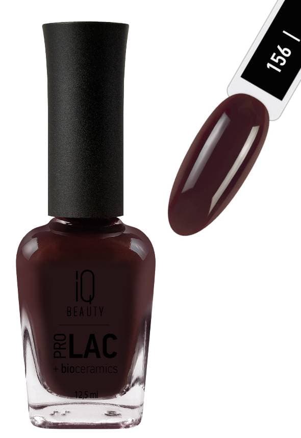 IQ BEAUTY PROLAC Лак для ногтей укрепляющий с биокерамикой 12.5 мл №156 OBSESSION Cocoa Queen