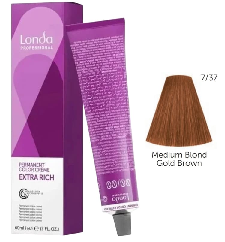 LONDACOLOR 7/37 блонд золотисто-коричневый
