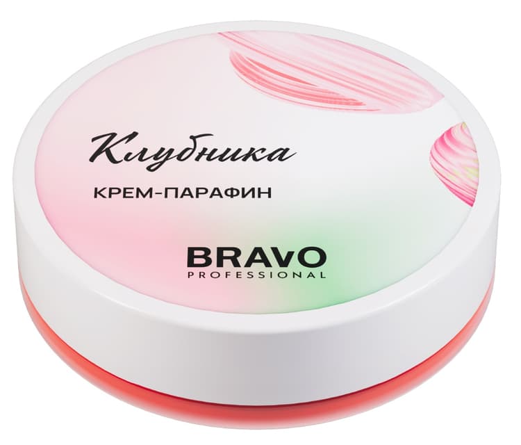 Bravo Крем-парафин Клубника, 15 мл