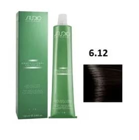 KAPOUS  Studio S 6.12 тёмный пепельно-перламутровый блонд 100 мл 