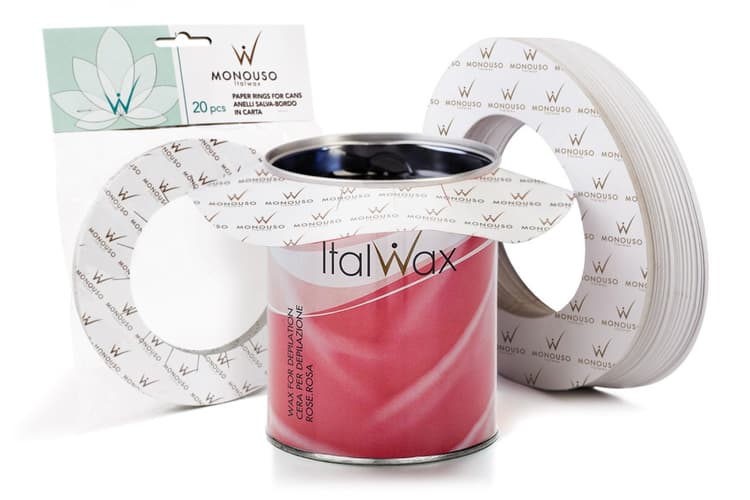 ItalWax Кольцо защитное бумажное с надрезами для нагревателя, 1 шт