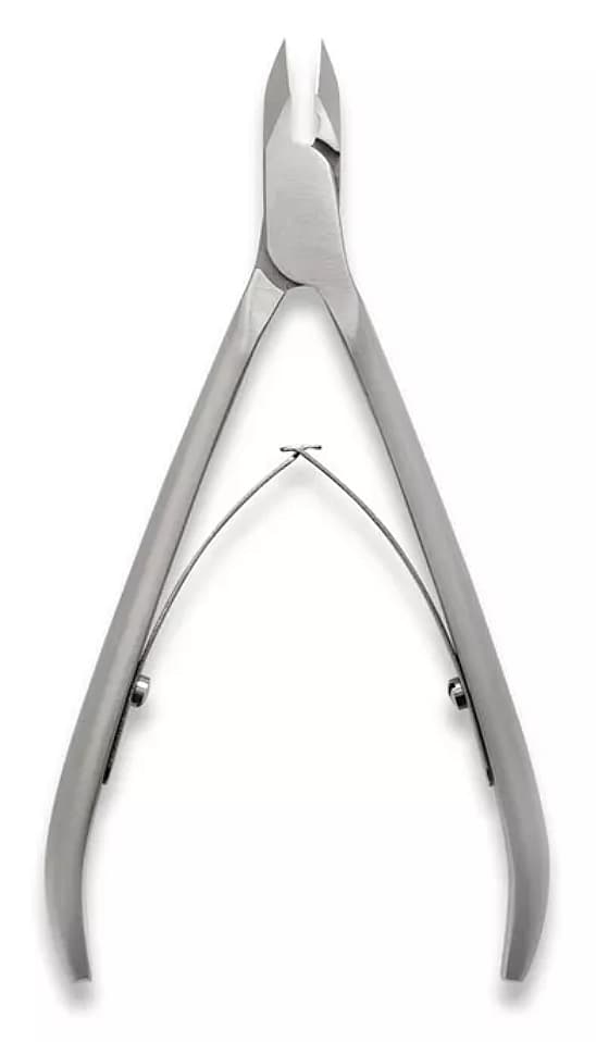 YOKO Маникюрные кусачки для кутикулы двойная пружина, 7 мм, 10,3 см, классическая пятка