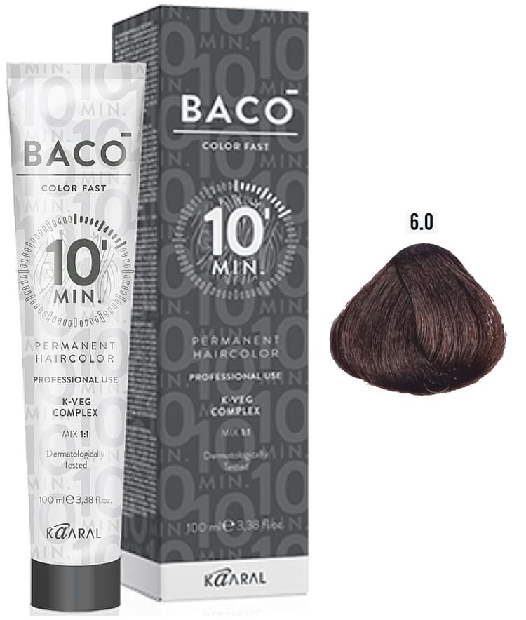 KAARAL Baco Color Fast 6.0 темный блондин 100 мл