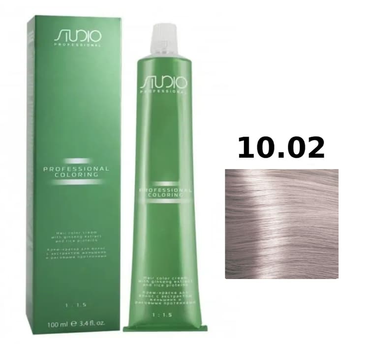 KAPOUS Studio S 10.02 перламутровый блонд 100 мл