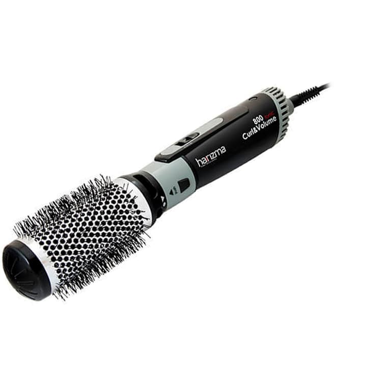 Harizma Фен-плойка Curl and Volume 800 Ionic 2 насадки–брашинг 54 мм и 34 мм 