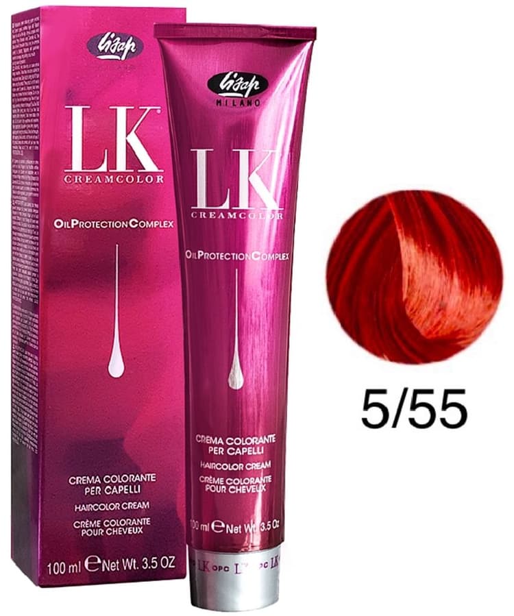 LK OPC 5/55 светло-каштановый красный интенсивный 100 мл