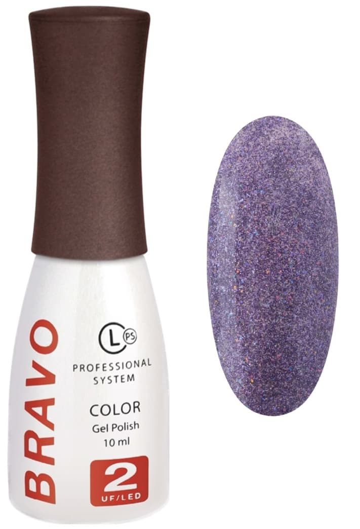 Bravo Гель-лак №444 10мл Светоотражающий