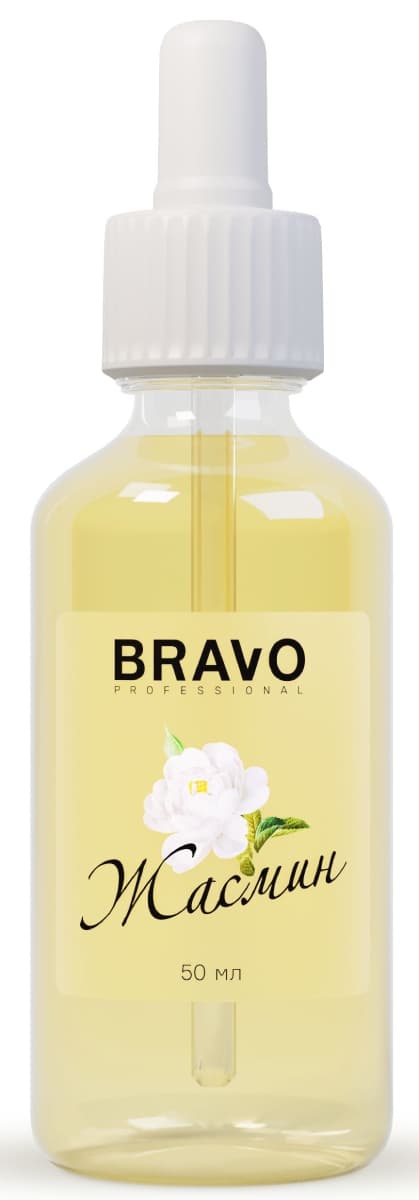 Bravo Масло для ногтей и кутикулы «Жасмин», 50 мл