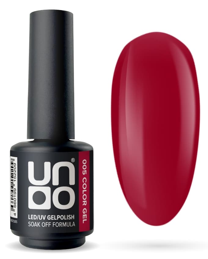 Гель-лак "Uno" - 005 Марсала - Marsala, 8 г.