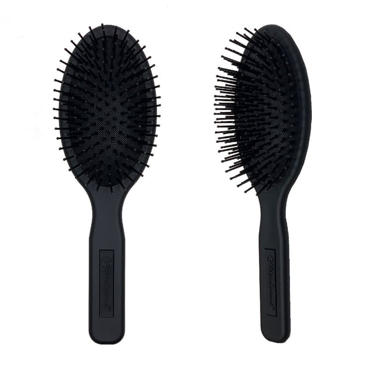 Gera Professional Расческа массажная для волос, цв. черный 