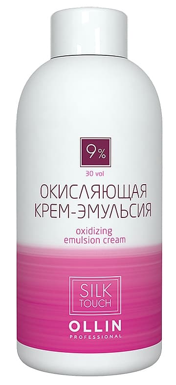 OLLIN silk touch    9% 30vol. Окисляющая крем-эмульсия 90мл