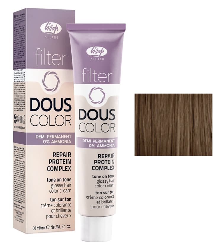 Lisap Filter Douscolor 7/3 золотистый блонд 60 мл