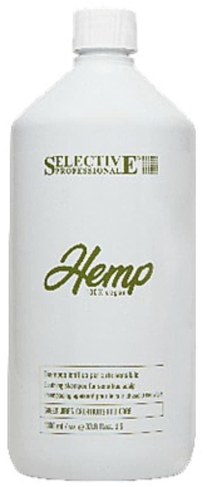 SELECTIVE HEMP Успокаивающий шампунь для чувствительной кожи головы 1000 мл