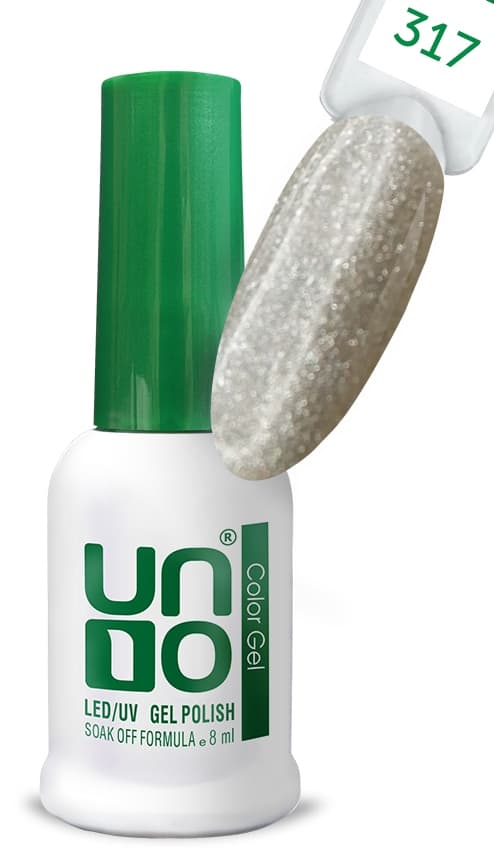 Гель-лак "Uno" - 317, Гренландия - Greenland, 8 мл 