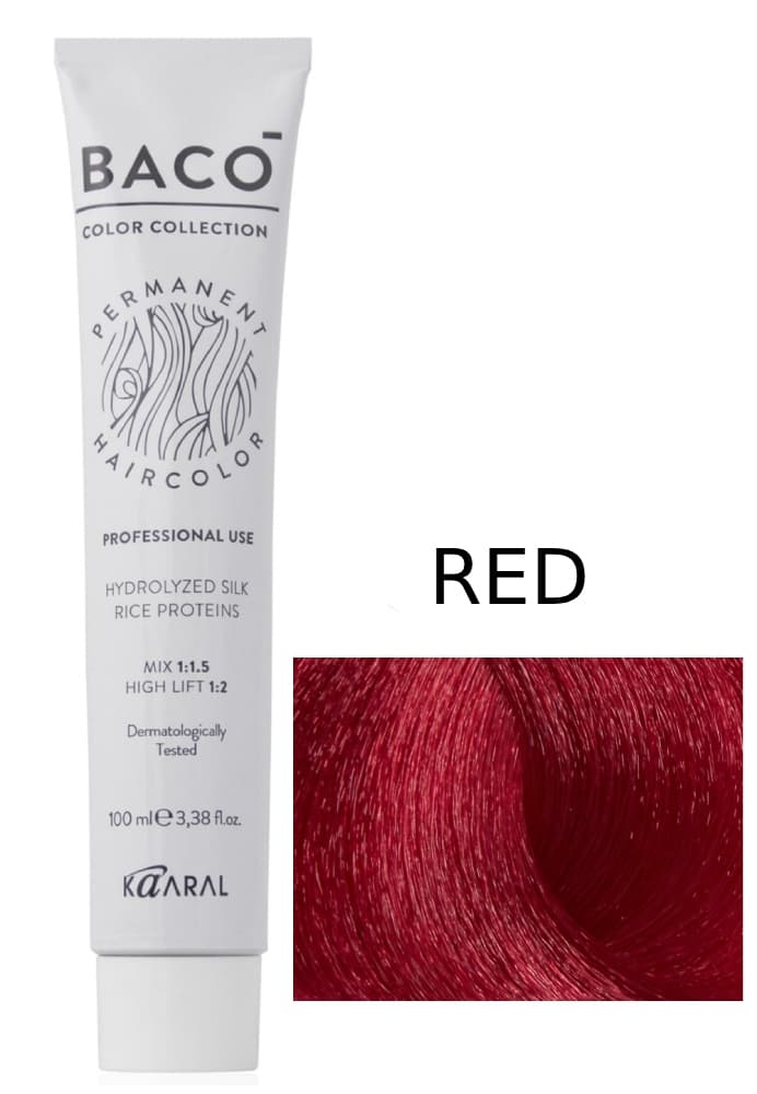KAARAL Baco color  Red красный контрастный 100 мл