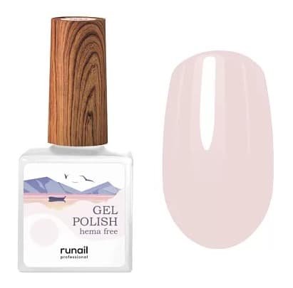 RuNail Гель-лак Gel polish (hema free) №7834, 10 мл.