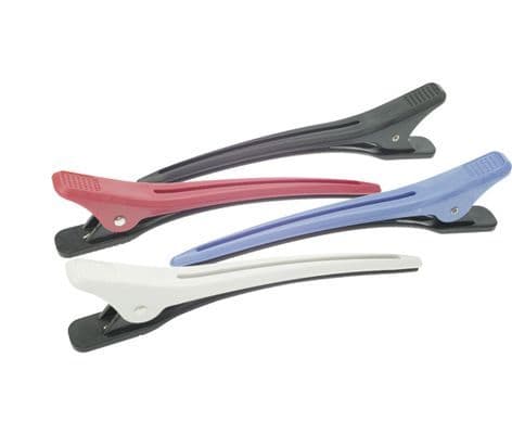 Dewal Зажим пластик цветной 12,4 см, 4 шт/уп, 1 шт.