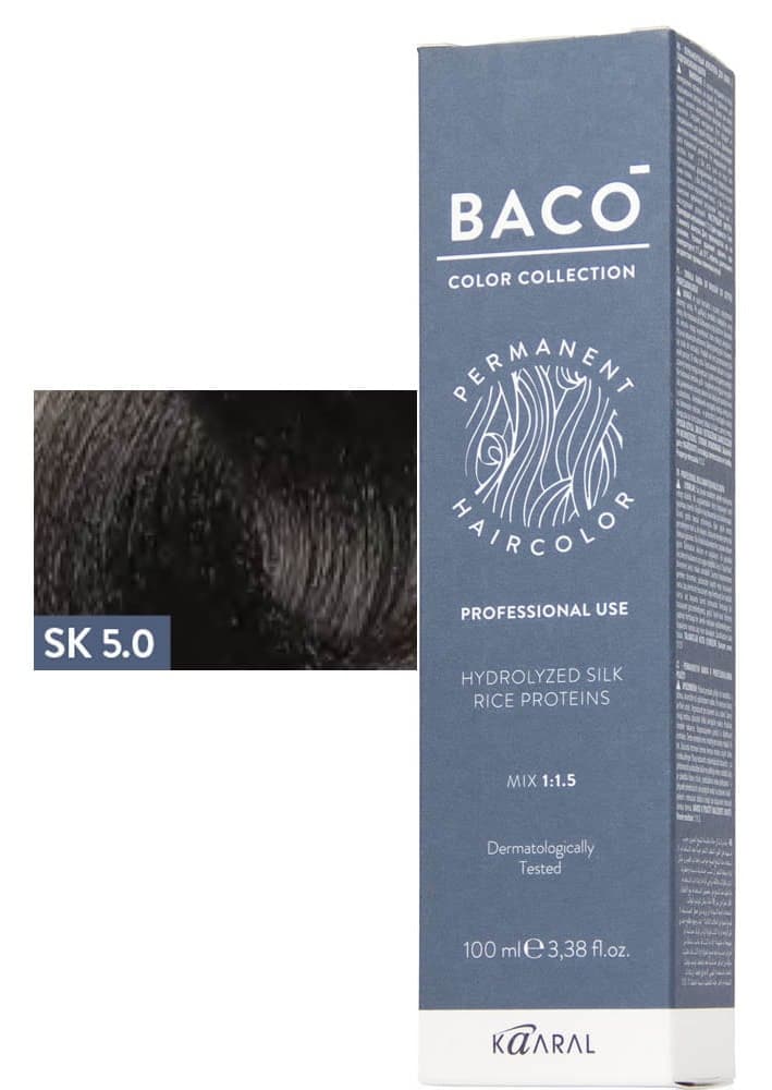 KAARAL Baco color  5.0SK светлый каштан 100 мл