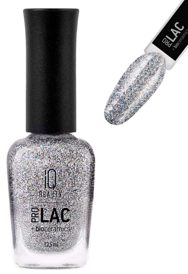 IQ BEAUTY PROLAC Лак для ногтей укрепляющий с биокерамикой 12.5 мл №122 Pure wonder 
