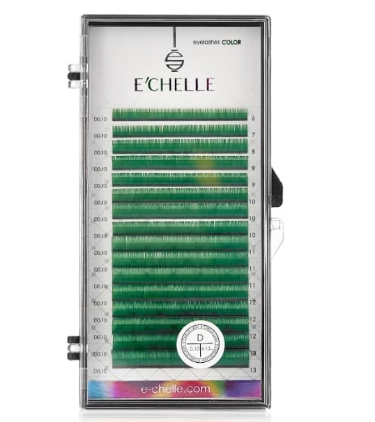 E'CHELLE РЕСНИЦЫ BLACK MIX (D 0.10 6-13 mm)