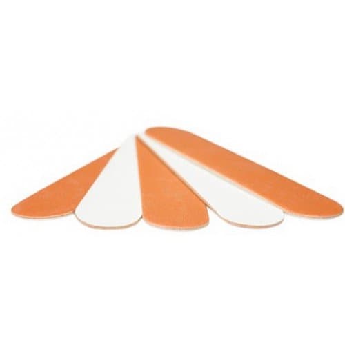 P.Shine Интеллектуальная пилка маникюрная Brown  180/280 