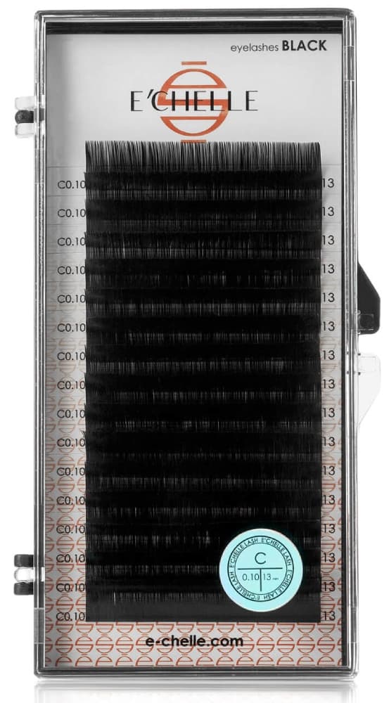 E'CHELLE РЕСНИЦЫ BLACK (D 0.10 15 mm)