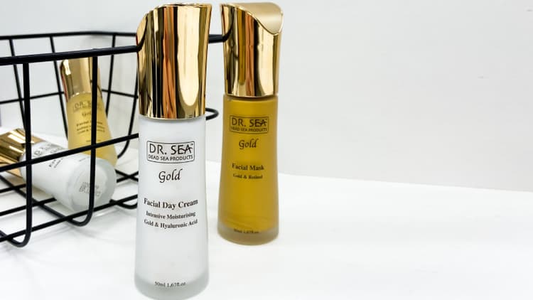 Новая линейка Gold для ухода за лицом от Dr. Sea