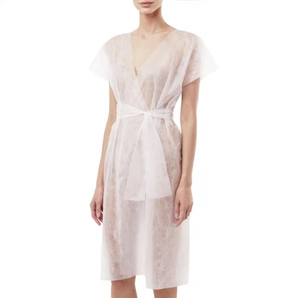 Чистовье Халат "Кимоно" спанбонд белый 10 шт/уп.