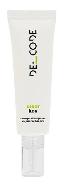 DECODE Clear Key Сыворотка против жирного блеска 30 мл