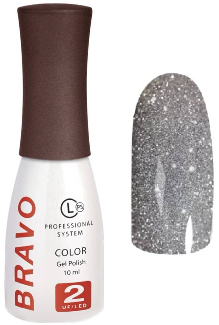 Bravo Цветное базовое покрытие для гель-лака BRAVO 3.7 10мл COLOR 
